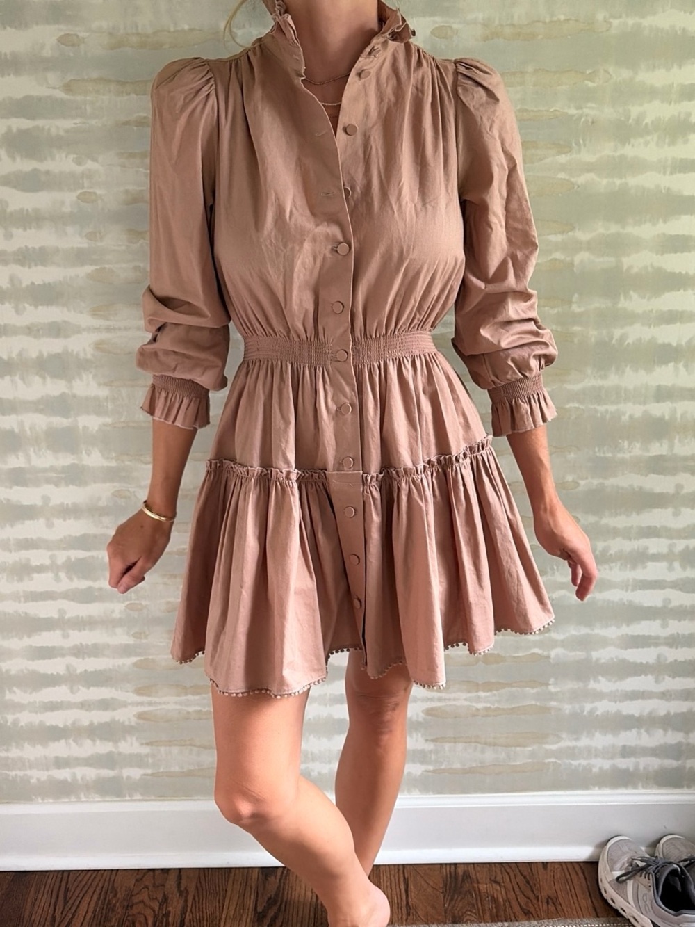 Hunter Bell Joplin Tan Dress